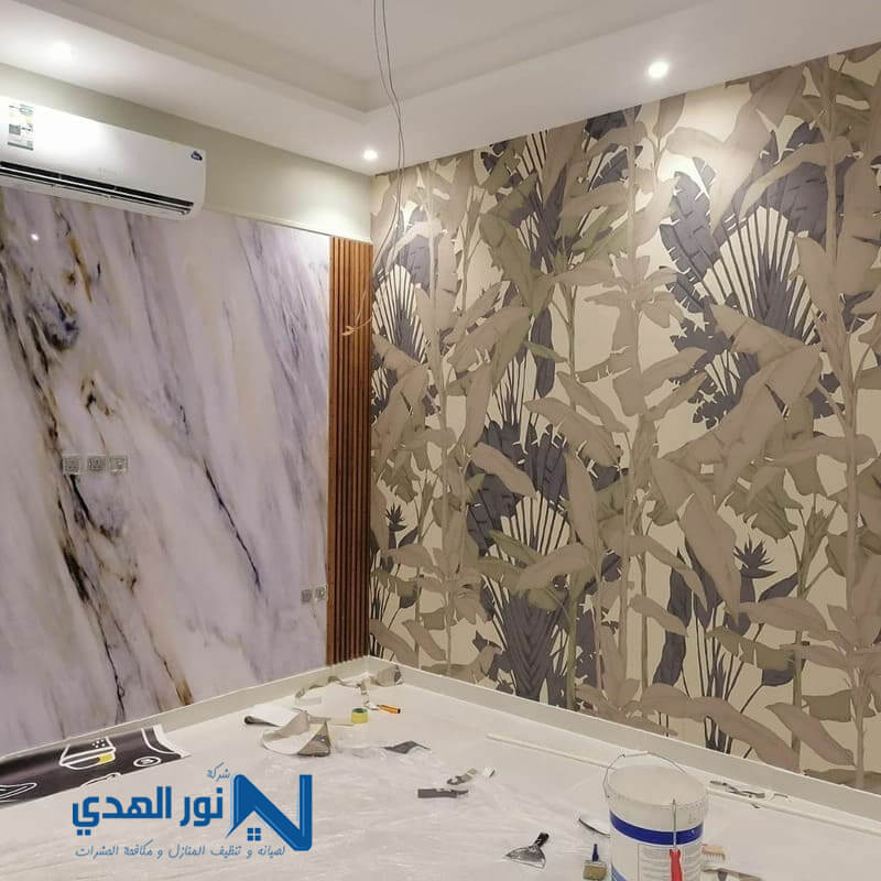 تركيب بديل الرخام على الجدران