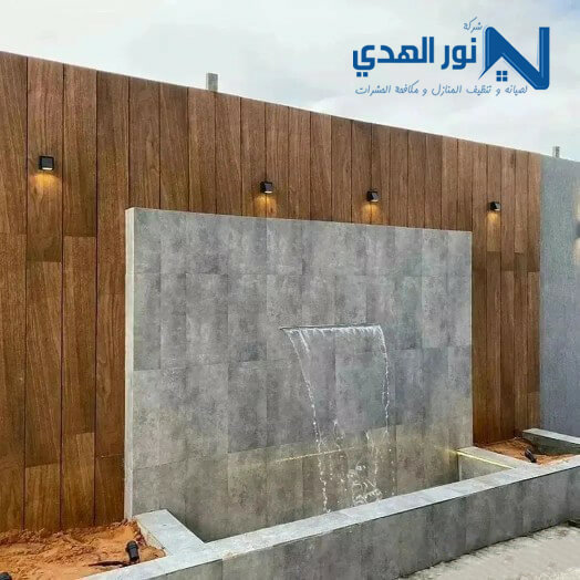 تصميم شلالات منزلية صغيرة
