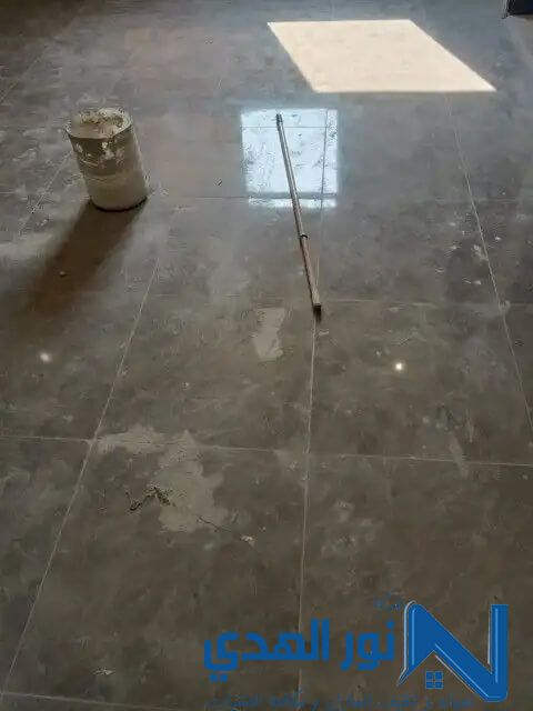 تنظيف بعد البناء