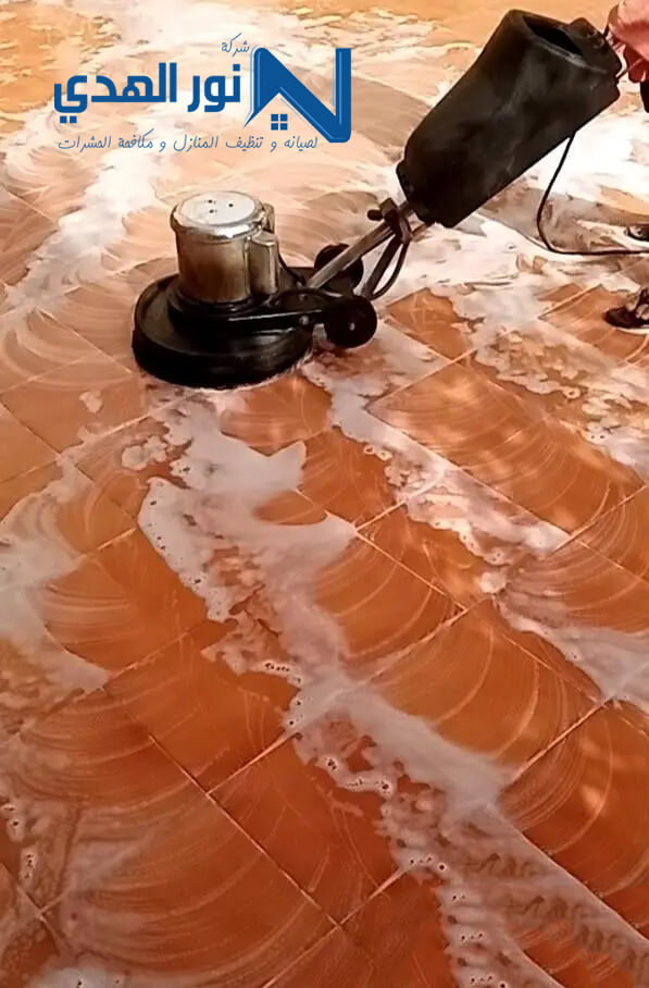تنظيف سيراميك الباركيه المطفي