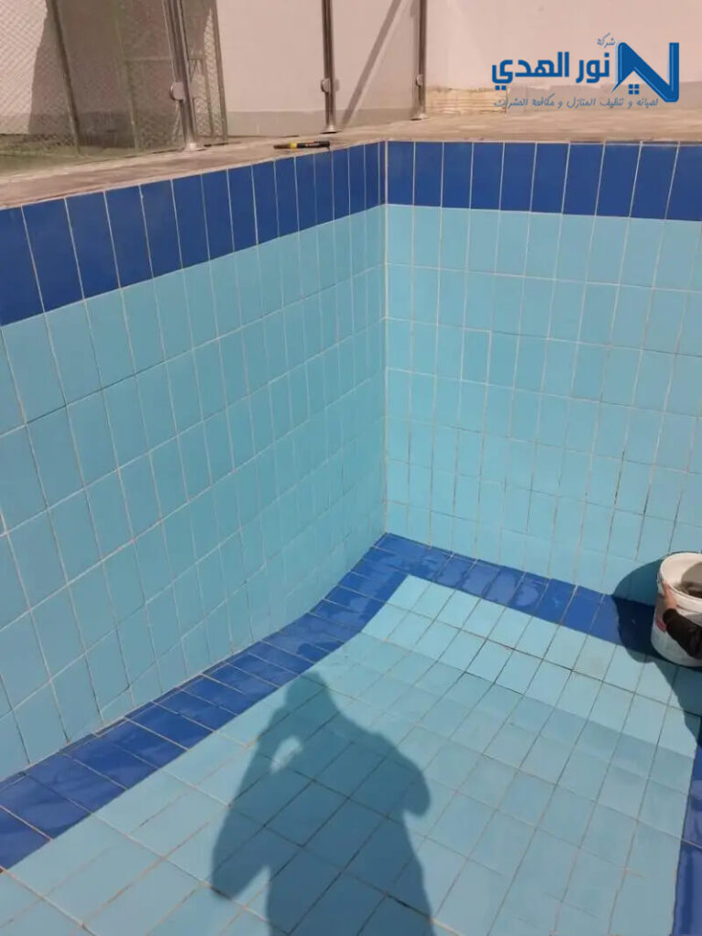 شركة تنظيف مسابح الاوفر فلو